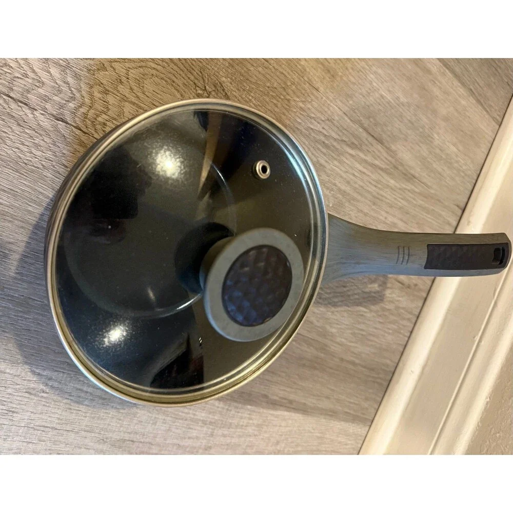 IKO 2 Qt Granite Non Stick Sauce Pan with Lid Cookware No PFOA Lead /Cadmium new